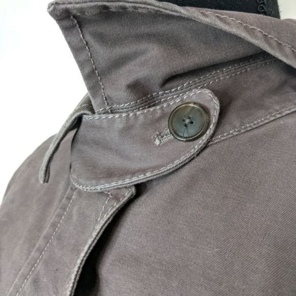 LOFT Taupe Urban Military Jacket 4P - Picture 4 of 7